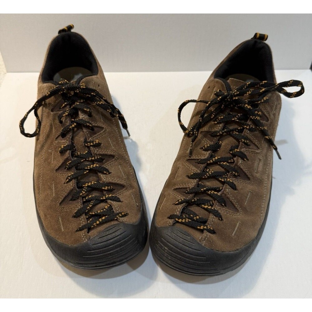 Keen Jasper Hiking Sneaker Climbing Trail Shoe Men's Suede Sz 11 Lace Up Brown